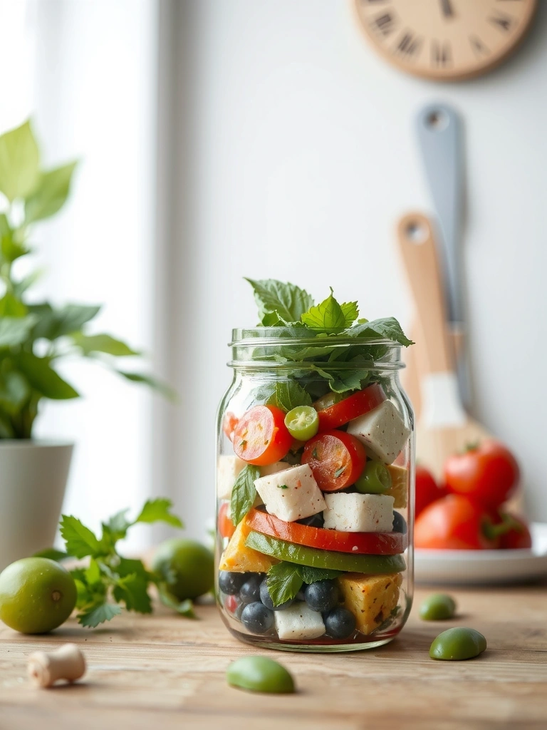 Mason Jar Salad Recipe